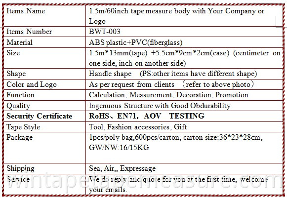 Dispositivo de medición de grasa corporal Wintape Personal Body Tester